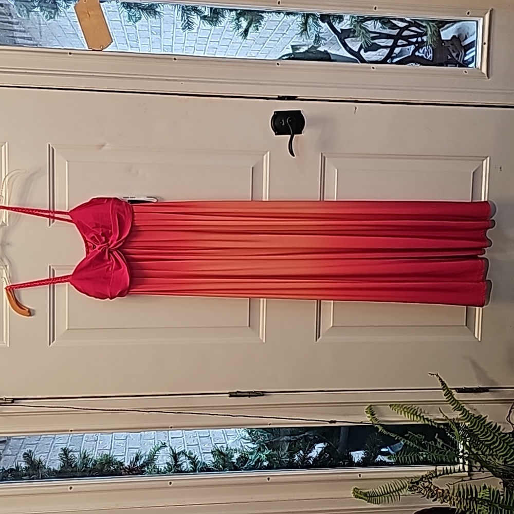 Women's, multi color maxi dress